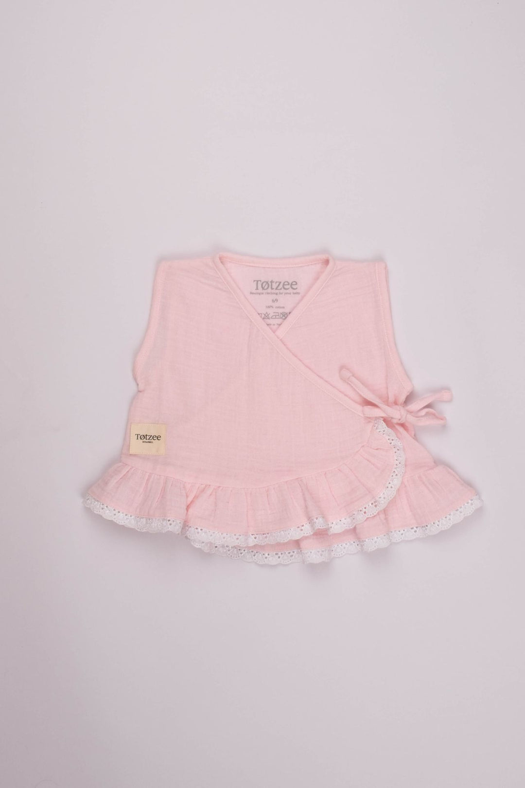 Totzee; Müslin Kimono Elbise Pembe; Muslin Kimono Dress Pink