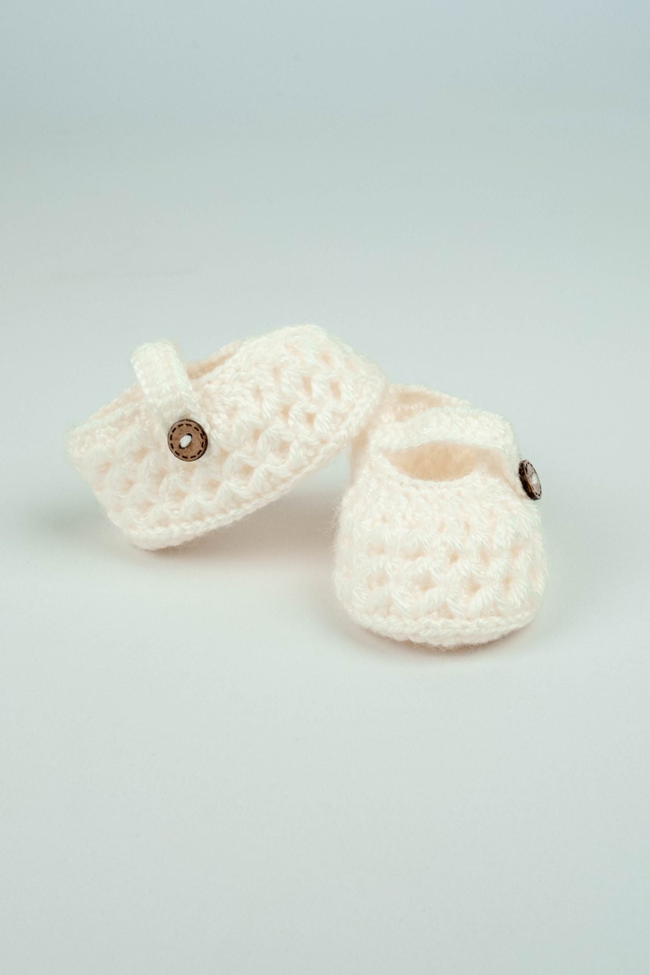 Totzee; Şeritli Patik Krem Rengi; Strap Booties Cream