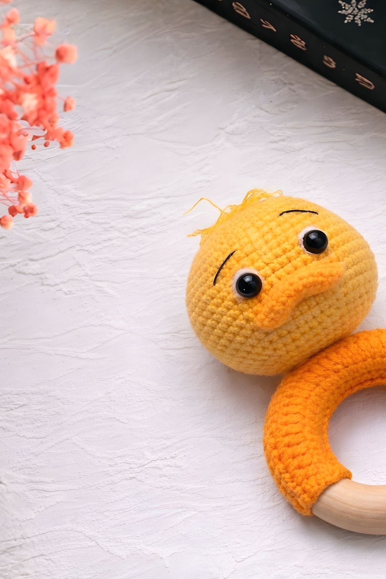 Totzee; Amigurumi Ördek Çıngırak Sarı; Amigurumi Duck Rattle Yellow