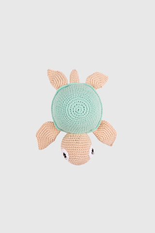 Totzee; Amigurumi Kaplumbağa Oyuncak Su Yeşili; Amigurumi Turtle Doll Sea Green