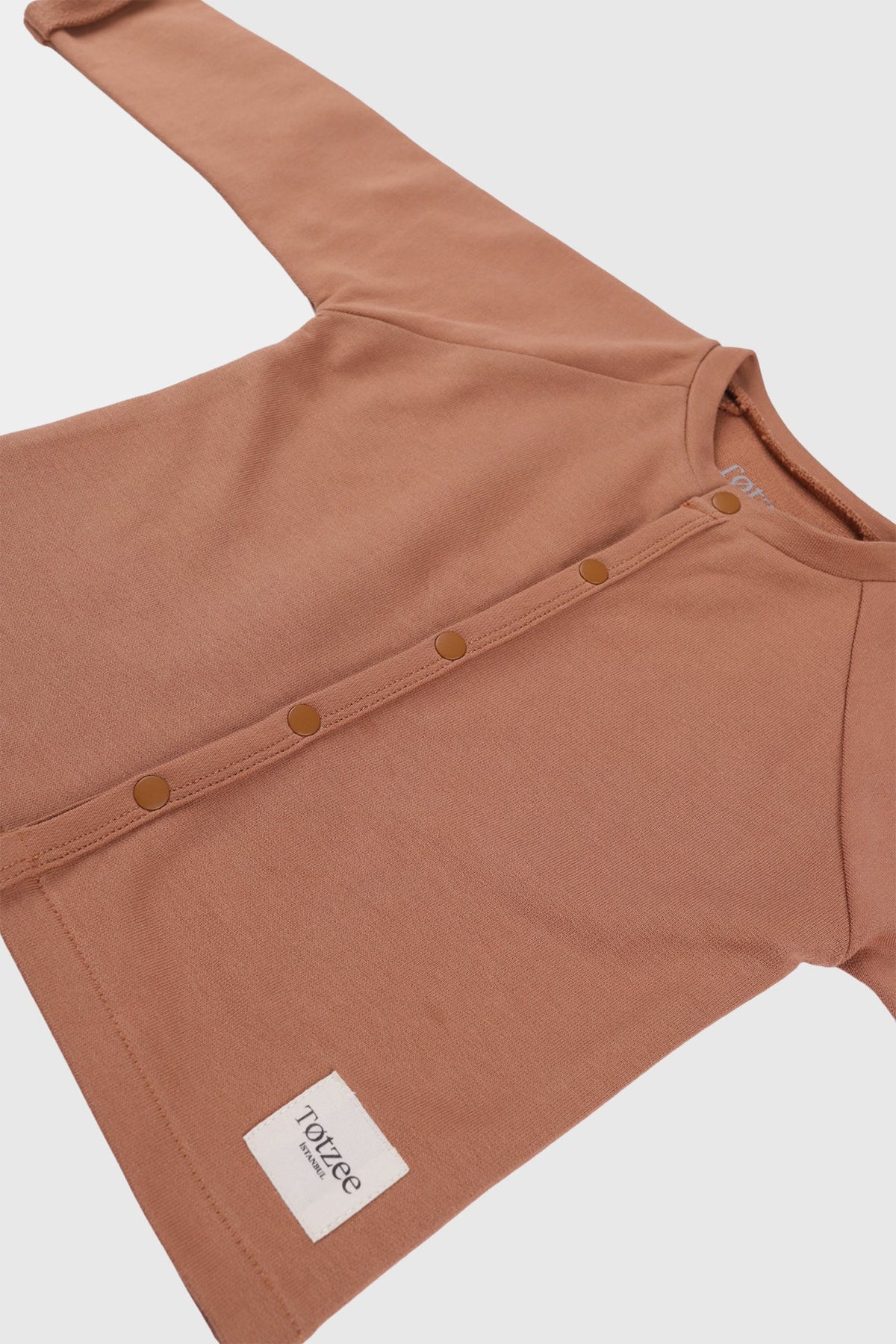 Totzee; Çıtçıtlı Üst Camel Kahverengi; Snap Top Camel Brown