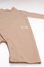 Totzee; Uzun Kimono Tulum Çakıltaşı; Long Kimono Jumpsuit Stone Beige