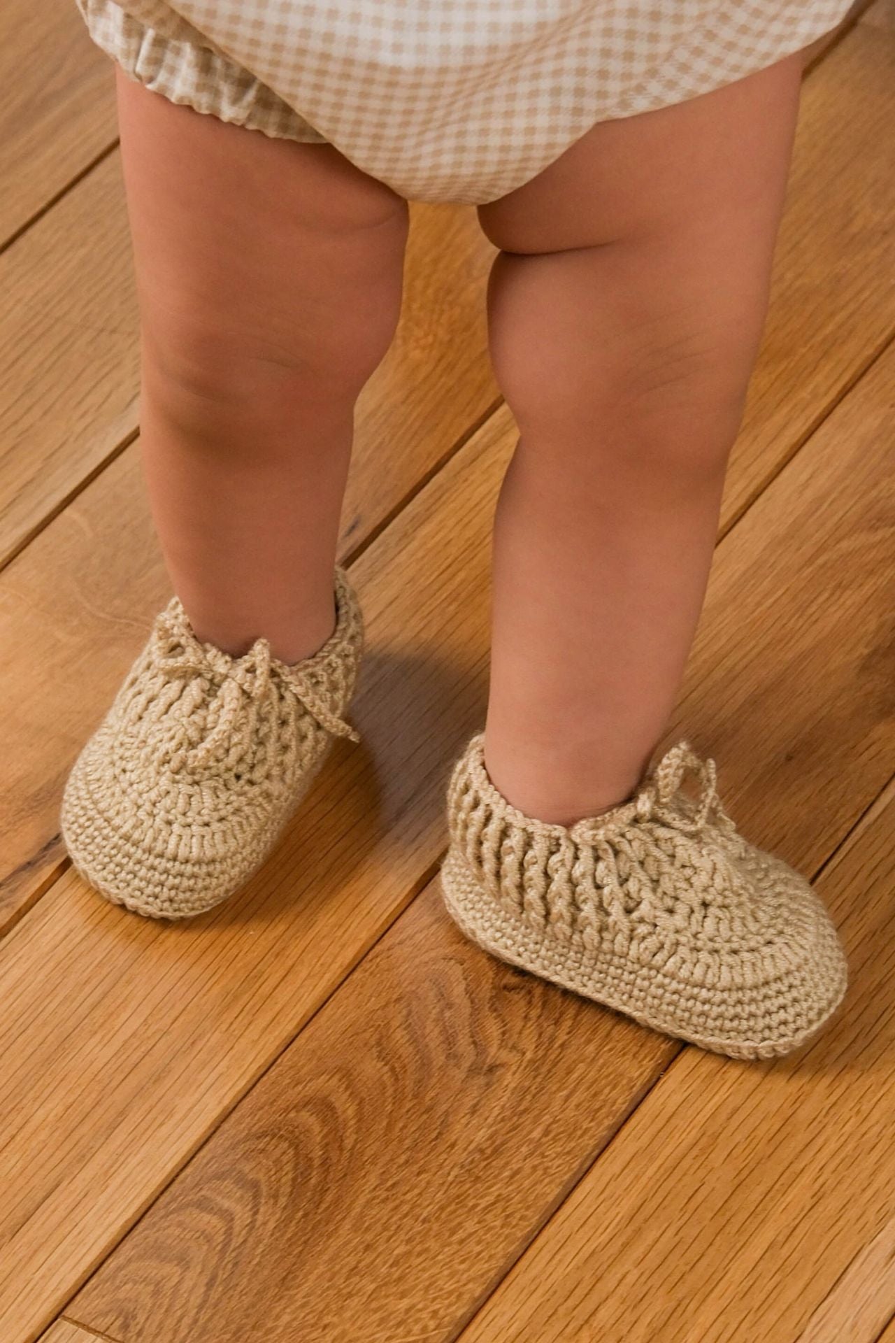 Totzee; Bilekten Büzgülü Patik Sahra Beji; Drawstring Ankle Booties Saharan Beige
