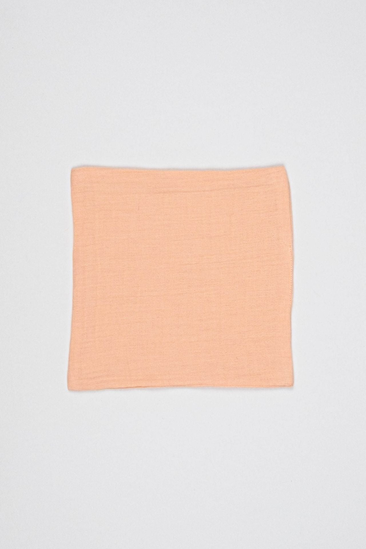 Totzee; Müslin Bebek Mendili Açık Somon; Muslin Baby Wipe Soft Somon